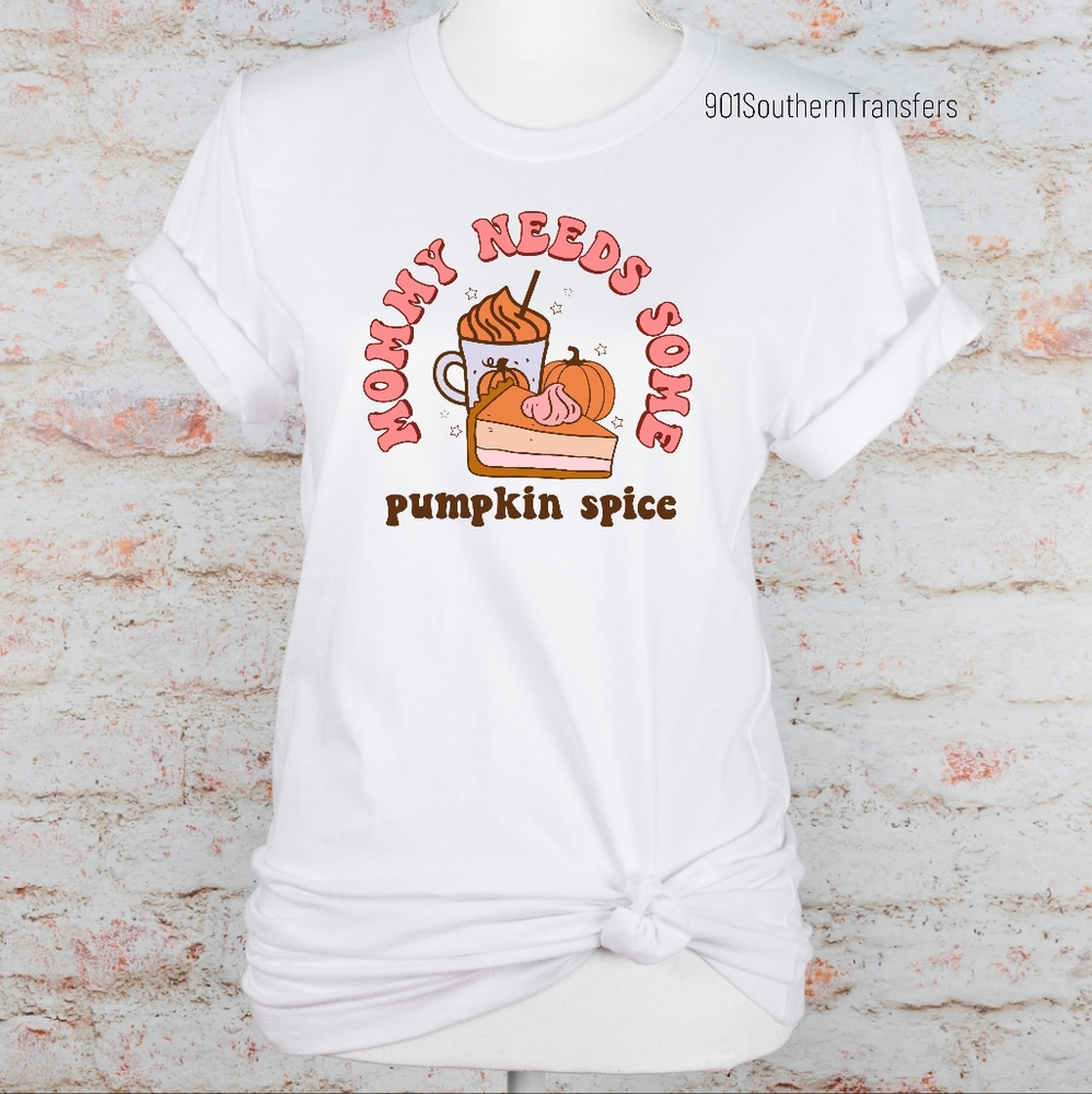 Pumpkin spice DTF Heat transfer